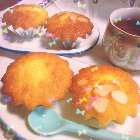 Snapdishの料理写真:♡ｶｯﾌﾟｹｰｷ♡|kkgucci☆!!さん