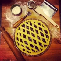 Crostata di pesche|silvanaさん