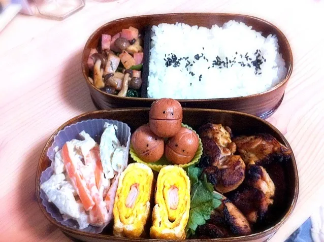 Snapdishの料理写真:本日の彼氏くんお弁当。|ねこ。さん