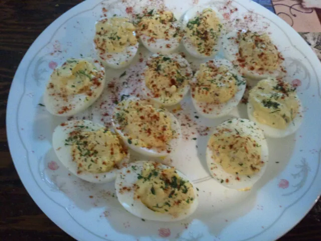 horse radish deviled eggs|Jennifer Ciminoさん