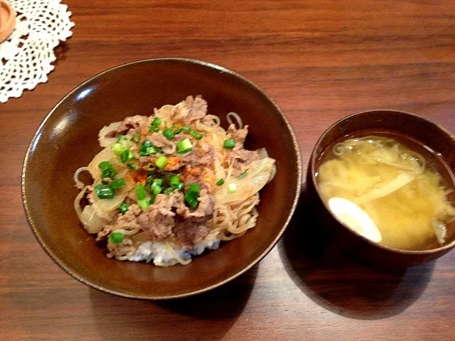 牛丼|さやかさん