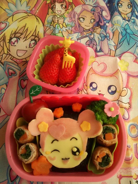 ドキドキプリキュア アイちゃん弁当|きなこさん