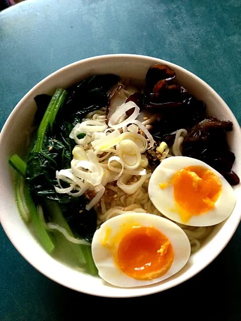 今日の朝ごはん^ ^塩ラーメン|yan&kenさん