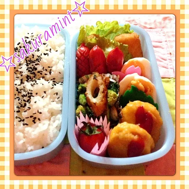 高2息子のお弁当🍱|sakuramintさん