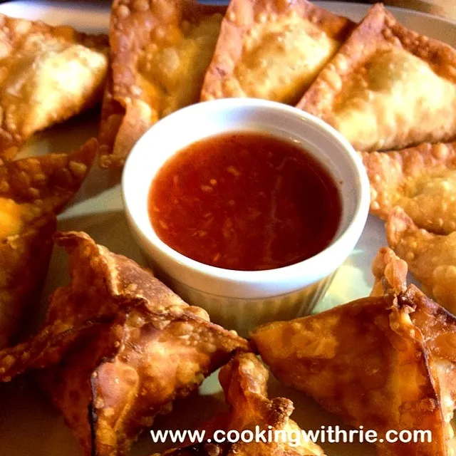 Pangsit Goreng isi Udang/ Shrimp Wonton|rie simsさん