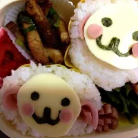 Snapdishの料理写真:ヒツジ弁当|chicchiさん