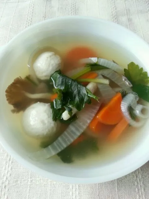 Fish Ball Vegetable Soup|Mrs BNazさん