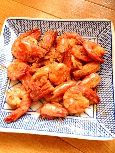 Snapdishの料理写真:Garlic shrimp butter|nakaya glorybeさん