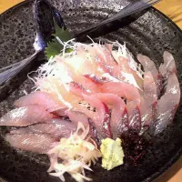 Snapdishの料理写真:飛び魚の刺身|潤一郎さん