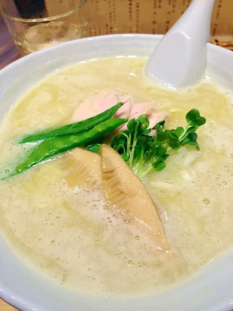 Snapdishの料理写真:篝の鶏白湯SOBA＠銀座|Yasuhiro Koikeさん