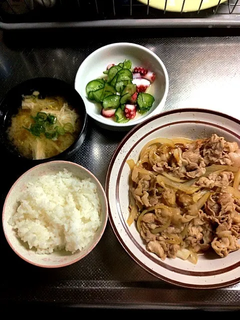 Snapdishの料理写真:豚肉の生姜焼き|虹希さん