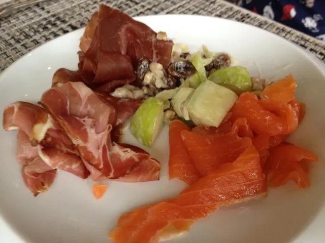 Parma ham with smoked salmon|Jenny Leeさん