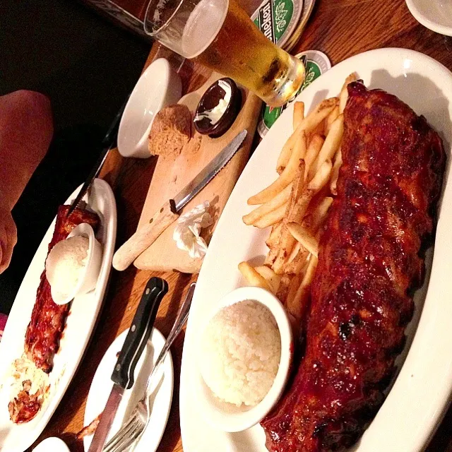 Snapdishの料理写真:Costela Barbecue ( Outback steak House )|Mine Fernandoさん