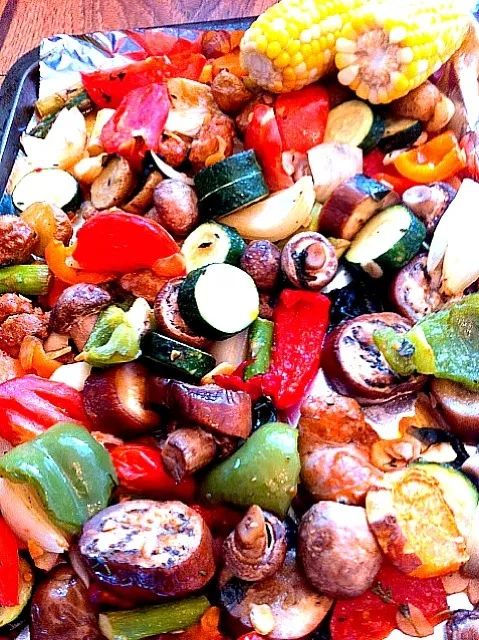 Oven baked vegetables|Megさん