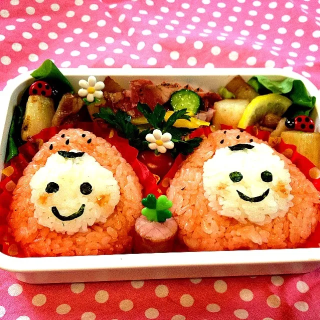 【女の子弁当🌸】                         ある意味…初めてのキャラ弁|志野さん