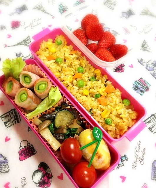 いつものお弁当🍒|麻希さん