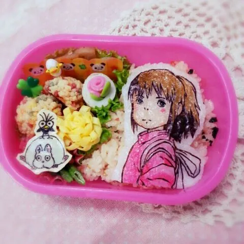 Snapdishの料理写真:千と千尋の神隠しより千尋弁当♪|いとちぃ★さん