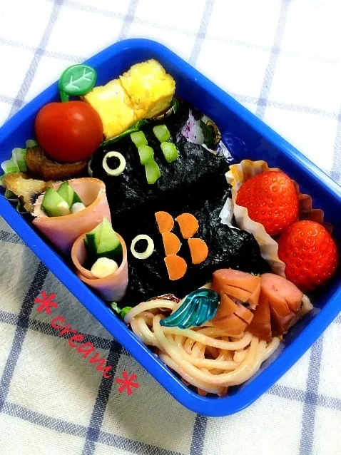 こどもの日弁当2🎏こいのぼりオニギリ|マユさん