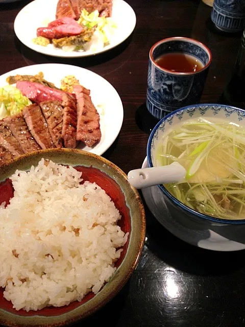 帰省中！牛タン定食|かおりさん