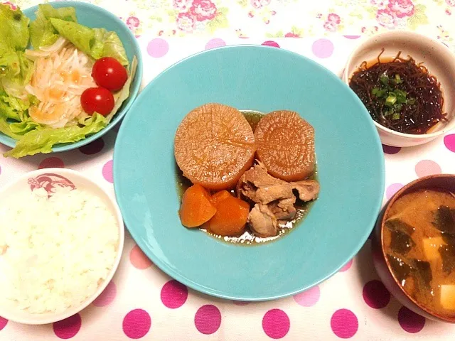 大根と鳥肉の煮物|メグさん