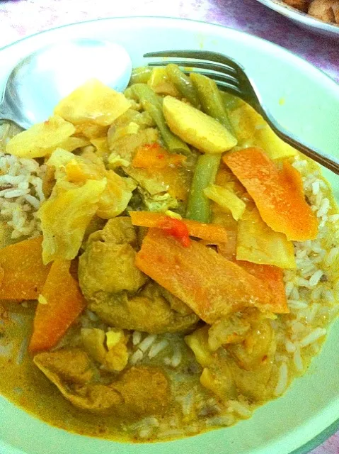 Curry veg rice|Jasmineさん