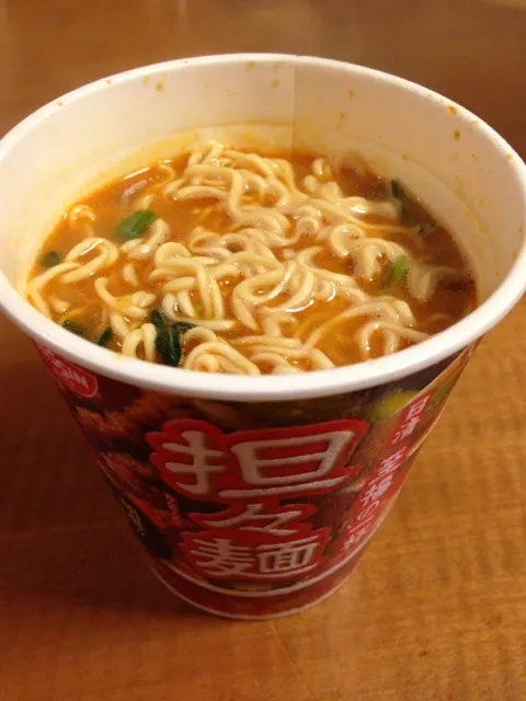 日清 至福の一杯担々麺 胡麻が効いた辛旨スープ|中華蕎麦 銀時さん