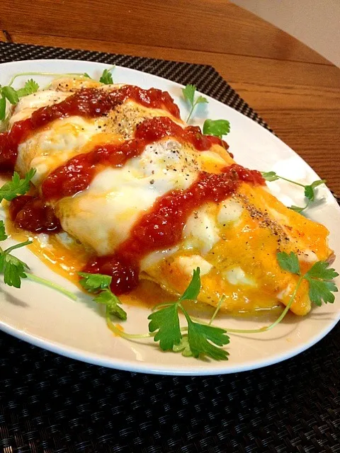 ふわとろオムパスタ🍳|ゆぅさん