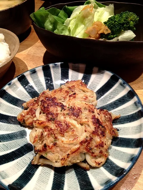 噂の饂飩餃子|しろくまさん