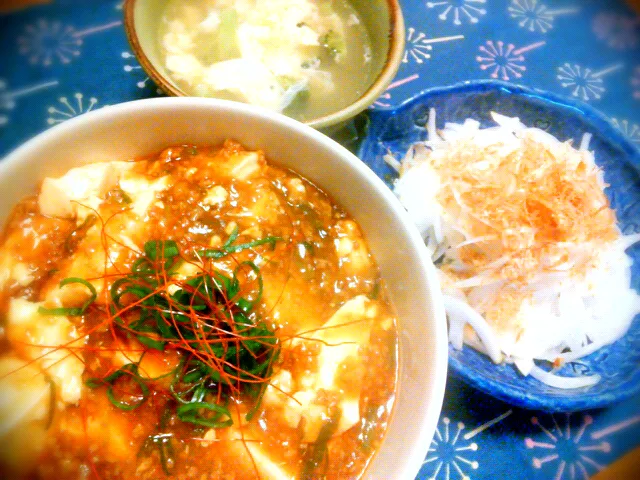 麻婆豆腐丼|ゆっきーさん