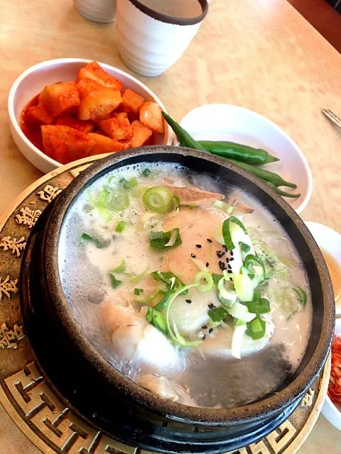 samgye tang a.k.a ginseng chicken soup @ Seoul|Mei Meiさん