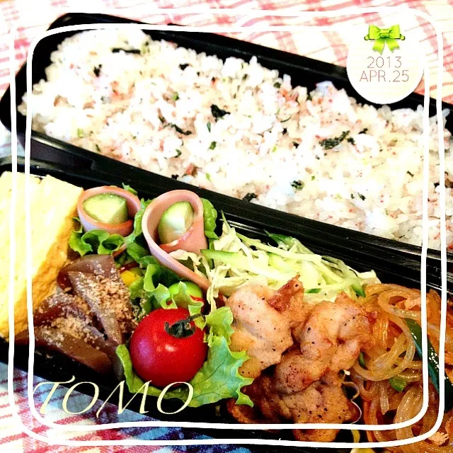 Snapdishの料理写真:今日のパパ弁4.25|TOMOさん