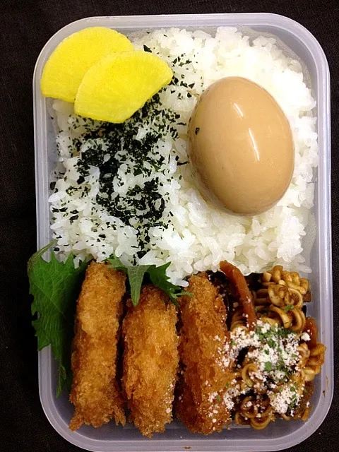 100均ブラザーズ、本日のお弁当|グラコロさん