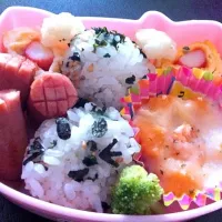 幼稚園弁当2日目|あきえさん