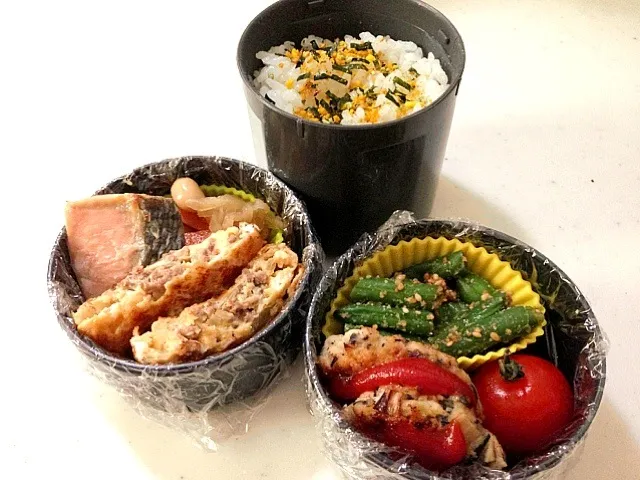 Snapdishの料理写真:4/25 今日のお弁当|みぃゆうさん