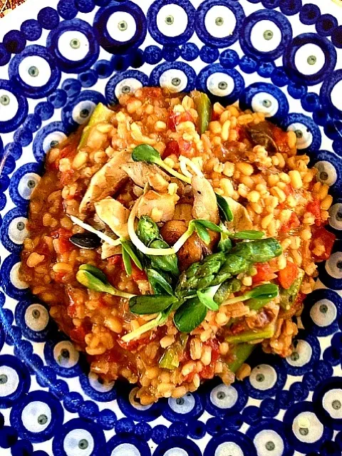 barley risotto|Matthew Cashenさん