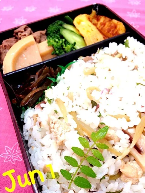 ✨彩春色弁当🍱|中さんさん