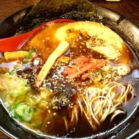 Snapdishの料理写真:黒だるまらぁ麺