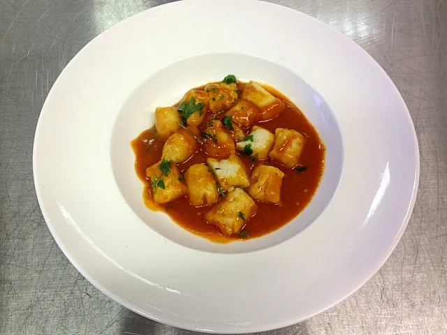 Gnocchi Parisienne in tomato sauce|Angie Yapさん