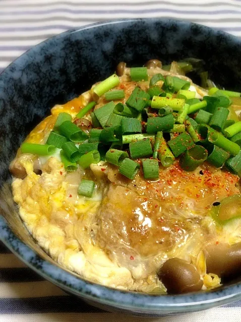 つくね親子丼|カザラさん