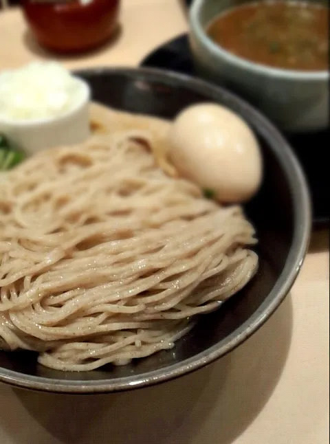 Snapdishの料理写真:麺匠たか松　味玉つけ麺|平原知宏さん