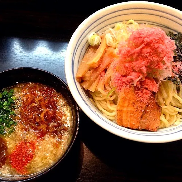 海老塩あんかけ卵とじつけ麺|chacoさん