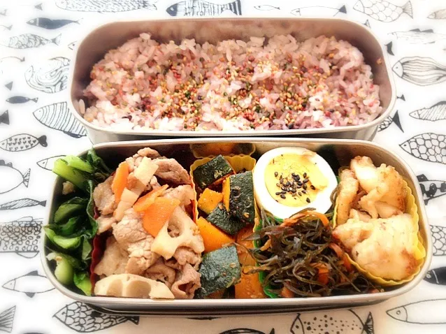 Snapdishの料理写真:今日のお弁当☆|パピヨン☆さん