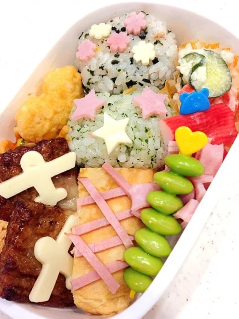 手抜き アイス弁当|もねひさん