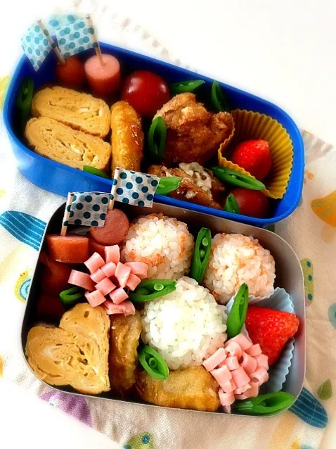 春っぽい弁当🌷|くろさん