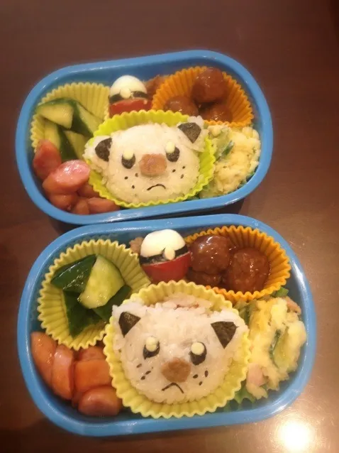 Snapdishの料理写真:キャラ弁 ポケモン ミジュマル|いじゅっちさん