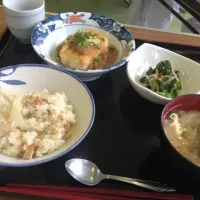 Snapdishの料理写真:集団給食*\(^o^)/*|あっちょさん