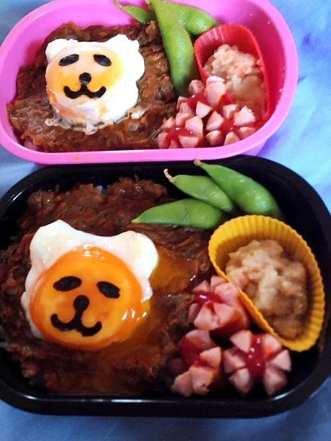 幼稚園のお弁当 4/26⁂何ちゃって野菜たっぷりツナdeドライカレー⁂|5児のママさん