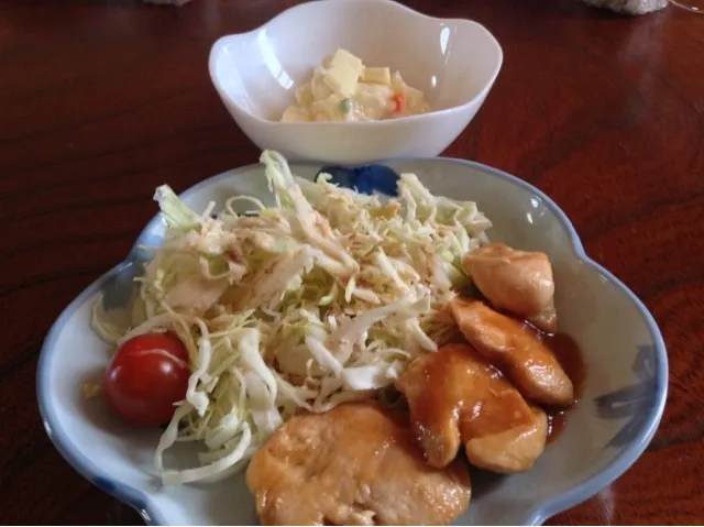 鶏肉の生姜焼き|芝辻健二さん