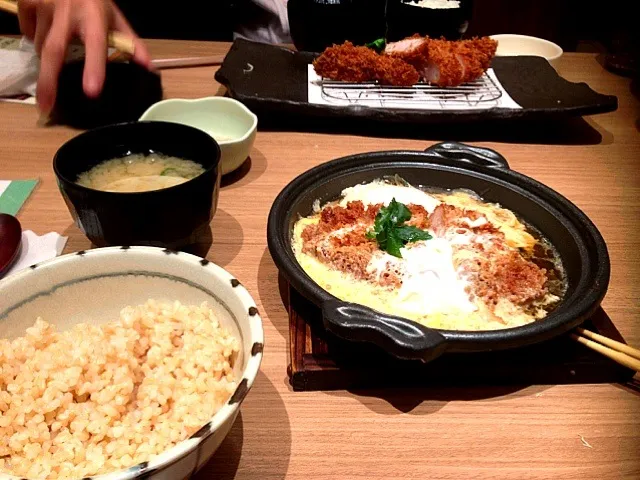 YKKカツ鍋定食|ちびさん