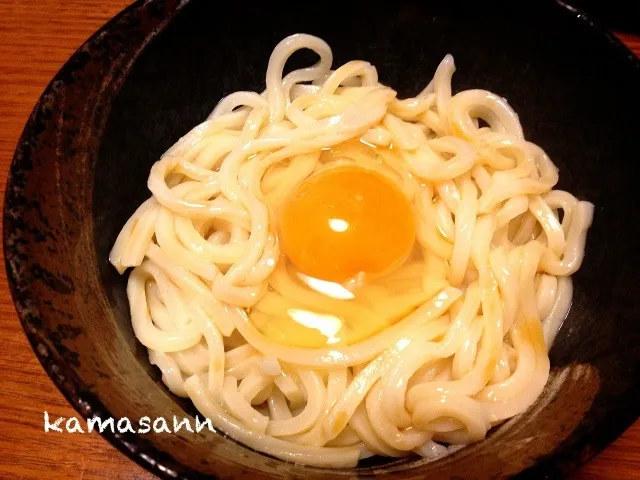 るみばあちゃんの、釜玉うどん|かまさん